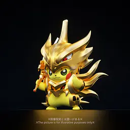 Echo - Pikachu cos Mega Tyranitar 1