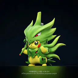 Echo - Pikachu cos Mega Tyranitar 4
