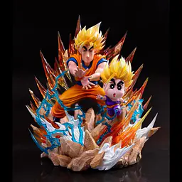 Cotton Hall - Shinnosuke Nohara cos Goku and Gohan 1