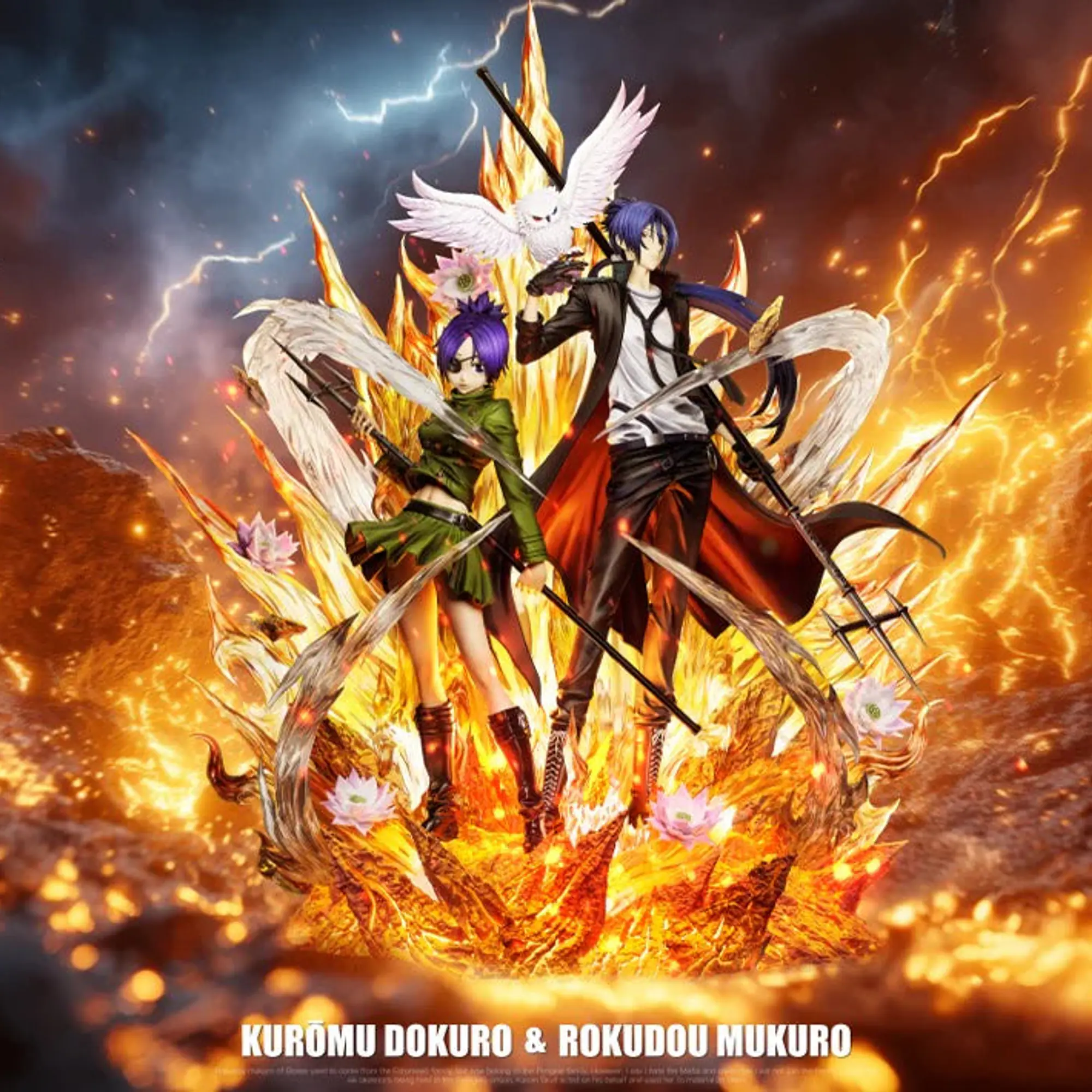 Lue Ying - Chrome Dokuro and Mukuro Rokudo