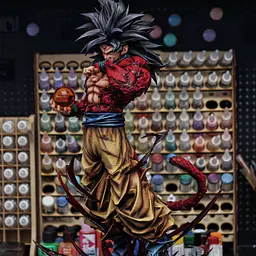 Kuang Feng - SSJ4 and SSJ5 Goku 21
