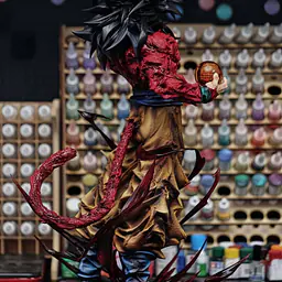 Kuang Feng - SSJ4 and SSJ5 Goku 23
