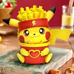 PPAP - Pikachu cos French Fries 1
