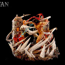 Titan - War Hammer Titan vs Eren 4