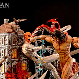 Titan - War Hammer Titan vs Eren 5