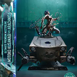 Prime 1 - Motoko Kusanagi vs Arachnida 3