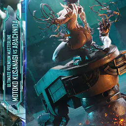 Prime 1 - Motoko Kusanagi vs Arachnida 10