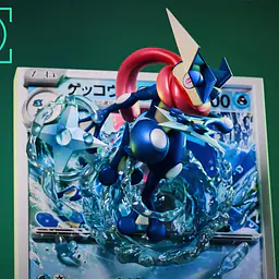 Geisha - Froakie, Frogadier and Greninja 5