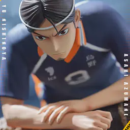Hikari - Yū Nishinoya and Asahi Azumane 5