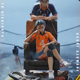 Hikari - Yū Nishinoya and Asahi Azumane 1