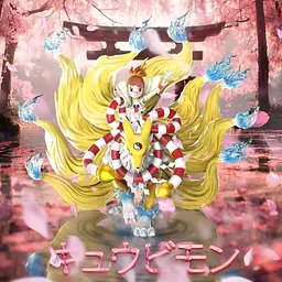 DMX - Kyubimon, Ruki and Renamon 1