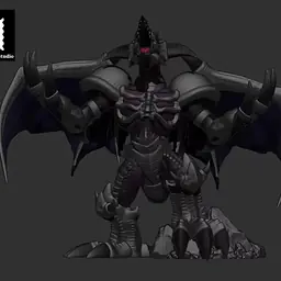 Divine Officer - Black Skull Dragon 1