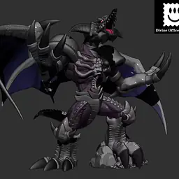 Divine Officer - Black Skull Dragon 2