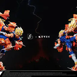 Grand Design - SSJ Goku vs Majin Vegeta 2