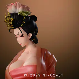 Sugar Balde - Hairpin Flower Lady 24