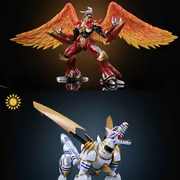 Sun Toys - Vritramon and Garummon 6