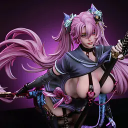 Juhun Create - Demon Slaying Girl Aya 3