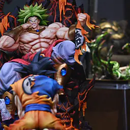 Billion Beast - Broly, Goku and Vegeta 2