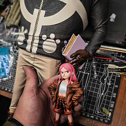 Long Hu x Ghost - Kuma and Jewelry Bonney 9