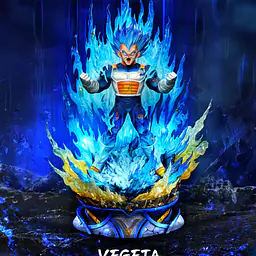 Deyin - SSJ Blue Vegeta 1