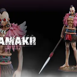 Black - Raki, Braham, Kamakiri and Genbo 3