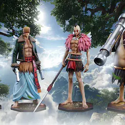 Black - Raki, Braham, Kamakiri and Genbo 5