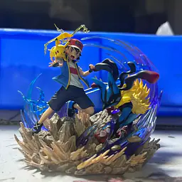MAGA - Ash, Pikachu and Mega Lucario 7