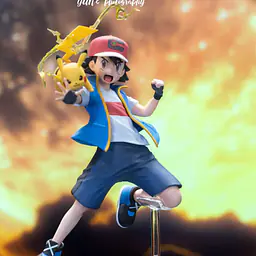 MAGA - Ash, Pikachu and Mega Lucario 5