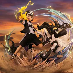 MAGA - Ash, Pikachu and Mega Lucario 2