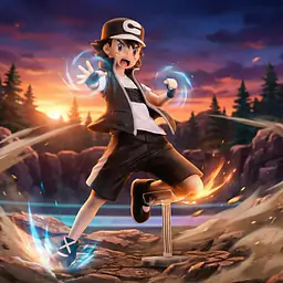 MAGA - Ash, Pikachu and Mega Lucario 6