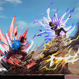Xia Fan Shang - Goku vs Vegeta 8