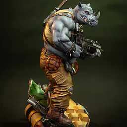 Sideshow Collectibles - Rocksteady 6