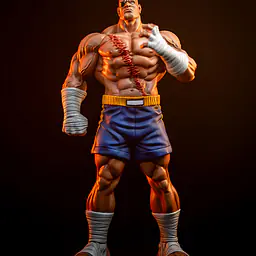 Sideshow Collectibles - Sagat and Juli 4