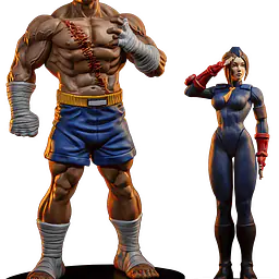 Sideshow Collectibles - Sagat and Juli 13