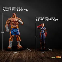 Sideshow Collectibles - Sagat and Juli 12