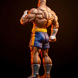 Sideshow Collectibles - Sagat and Juli 9
