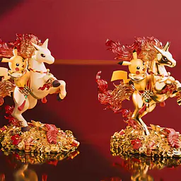 Shima Aji - Pikachu and Rapidash 7