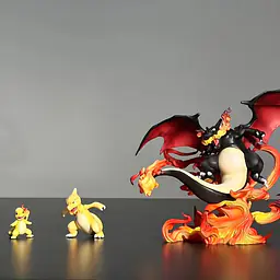 Wan Zhi Wu - Charizard, Charmander and Charmeleon 7