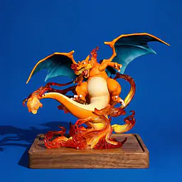 Wan Zhi Wu - Charizard, Charmander and Charmeleon 1
