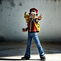 Wan Zhi Wu - Ash and Pikachu 1