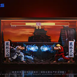 Raidas Mask - Ryu vs Ken 8