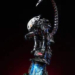 K9 x Deep Tale - Mechanical Xenomorph 7