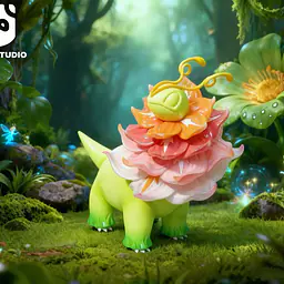Pand - Meganium and Celebi 2