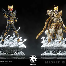 LB - Kamen Rider Kuuga and N-Daguva-Zeba 3