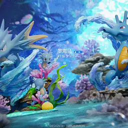 Duan Zao Jiang - Seadra, Kingdra and Horsea 3