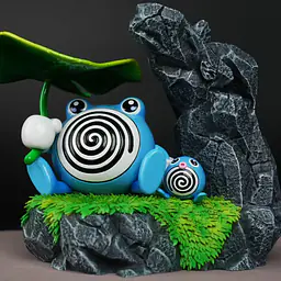 02 - Poliwhirl and Poliwag 1