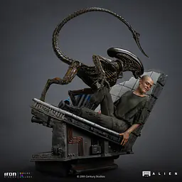 Iron - Ellen Ripley and Dog Alien 2