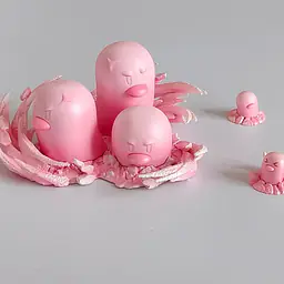 Bao Mi Hua - Diglett and Dugtrio 4
