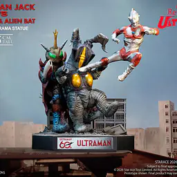 Star Ace Toys - Ultraman vs Zetton II and Alien Bat 3