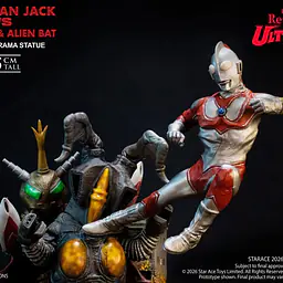 Star Ace Toys - Ultraman vs Zetton II and Alien Bat 11